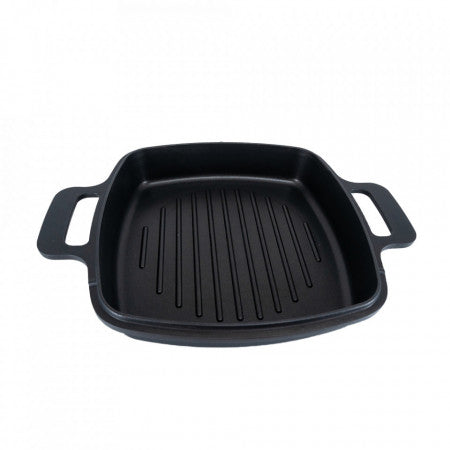 Set multifunctional de 5 piese cu un roaster din aluminiu si capac de sticla, capacitate 4.5L