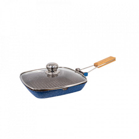 Tigaie grill cu interior antiaderent Blaumann, 24cm, BL-2400-24